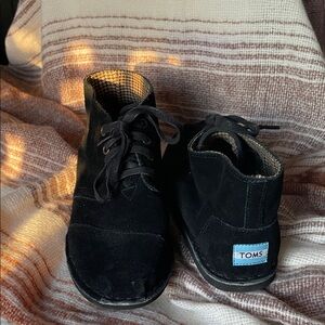Toms Women’s High Top Black Canvas